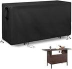 55 Inch Outdoor Bar Table Cover Rectangle by Guisong