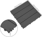 30 PCS Plastic Interlocking Deck Tiles - Image 2