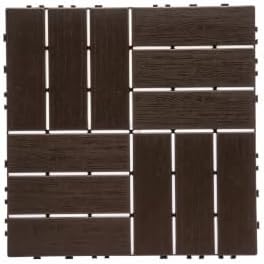 68-Pack 11.42" Interlocking Deck Tiles - Image 3