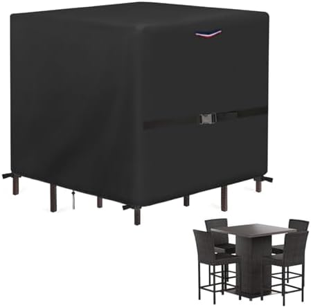 Outdoor Waterproof 5 Pieces Patio Bar Set Cover by Yourpatiocoverexpert