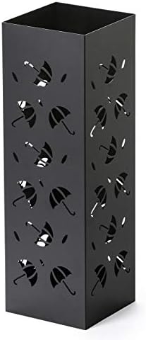 Mango Steam Metal Square Tall 19.5" Umbrella/Cane/Walking Stick/Wrapping Paper by MangoSteam