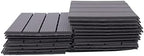 Wood Plastic Composite Patio Deck Tiles, 12”x12” Interlocking Decking Tiles - Image 5