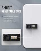Uniclife 28-Key Steel Key Cabinet - Image 3