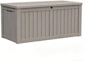 LAUSAINT HOME 180 Gallon Resin Deck Box, Package Delivery Box by LAUSAINTHOME