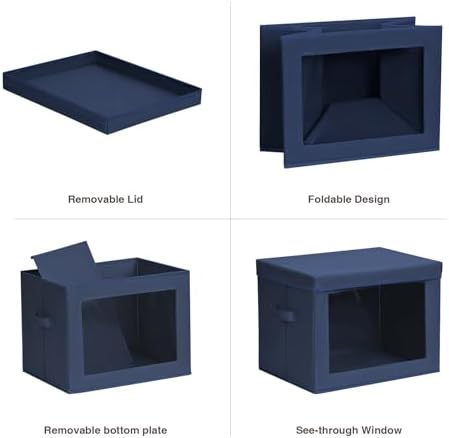 Homsorout Stackable Storage Bins - Image 7