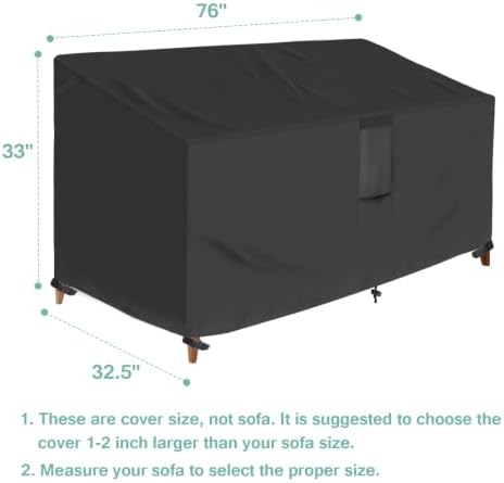 Outdoor Couch and Sofa Cover Waterproof - Image 3