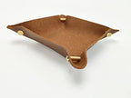 Leather Valet Tray Entryway Catchcall Tray Nightstand Organizer Storage - Image 4