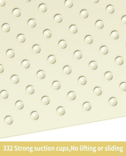 OTHWAY Bathtub Mat Non Slip, Extra Long Rubber Bath Mat - Image 2