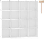 C&AHOME 16 Cube Storage Organizer Cube Shelves Units Storage Cubes by CAHOME