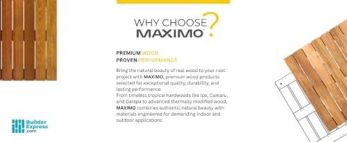 Maximo Ipe Hardwood Deck Tiles – Premium Interlocking Outdoor Flooring - Image 3