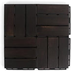 Acacia Deck Tiles Interlocking Outdoor Flooring - Image 3