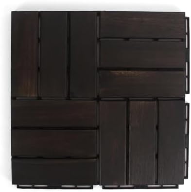 Acacia Deck Tiles Interlocking Outdoor Flooring - Image 3