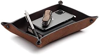 Main Street Forge Leather Valet Tray by MainStreetForge