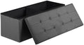 SUPER DEAL 43 Inches Folding Storage Ottoman Bench, Foot Rest by Superdeal