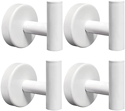 4 Pack Towel Hooks Bathroom Wall Hook Holder Stainless Steel Coat Robe Clothes by Homagic