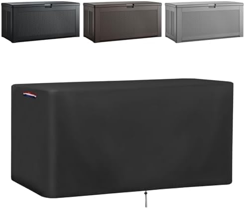 56 In Outdoor Storage Deck Box Cover by Guisong