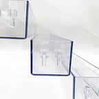 Sunglasses Organizer Clear Eyeglasses Display Case Sticker Display Tray - Image 5