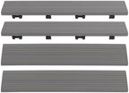 1 in. x 1 ft. Quick Deck Composite Deck Tile Straight Fascia - Image 2