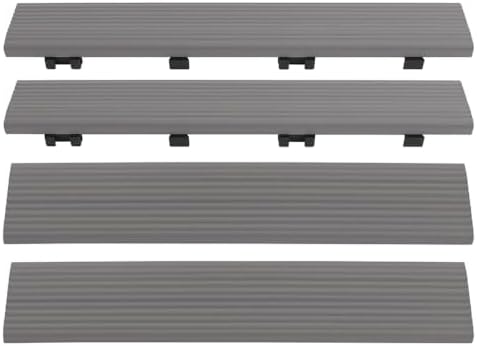 1 in. x 1 ft. Quick Deck Composite Deck Tile Straight Fascia - Image 2