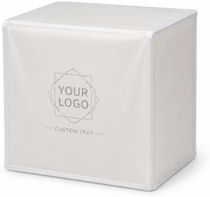 Custom Frosted PVC Dust Cover, Made to Size, Zipper Drawstring by Unknown