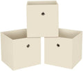 13x13x13 storage cube bins, collapsible fabric storage cubes Decorative storage by NieEnjoy