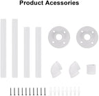 Industrial Iron Pipe Clothes Hanging Bar DIY Wall-Mounted Garment Rack Heavy - Image 3