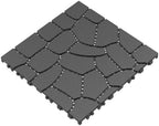 Plastic Interlocking Deck Tiles, 44 Pack, Poolside Balcony, and Backyard - Image 3