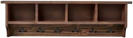 Pomona Solid Wood Entryway Coat Rack - Image 7