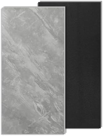 Art3d Marble Textured Click-Lock SPC Floor Tiles by Art3d