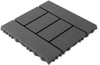 44 Interlocking Deck Tiles, 12x12 Plastic Patio Tiles - Image 3