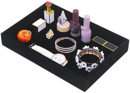 Bedside Organizer Tray, Desktop Storage Tray by FocusOnJewelryDisplay