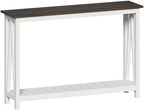 ChooChoo Farmhouse Console Table, Narrow Sofa Table - Image 6