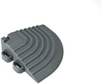 Swisstrax Ribtrax PRO Corner Piece, Slate Grey by Swisstrax