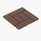 Plastic Interlocking Deck Tiles by NALLBEIRRAA