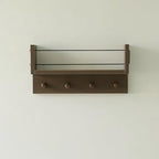 Entrance Coat Rack ，Coat Hooks, Wall-Mounted Wooden Hook Rack, Wall-Mounted by CreatedOn2005