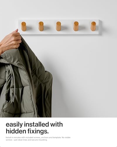 LARHN Wall Mounted Coat Rack - Image 6