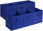 Amazon Basics Collapsible Fabric Storage Bins, Cube Organizer by AmazonBasics