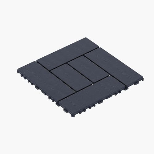 Plastic Interlocking Deck Tiles by NALLBEIRRAA