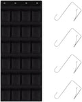 Over the Door Shoe Organizer, 24 Mesh Pockets, Hanging Storage by Unknown