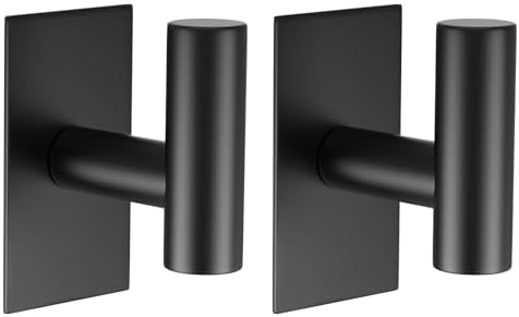 VAEHOLD Wall Towel Hooks, Heavy Duty Sticky Holder Waterproof Towel Hooks by VAEHOLD