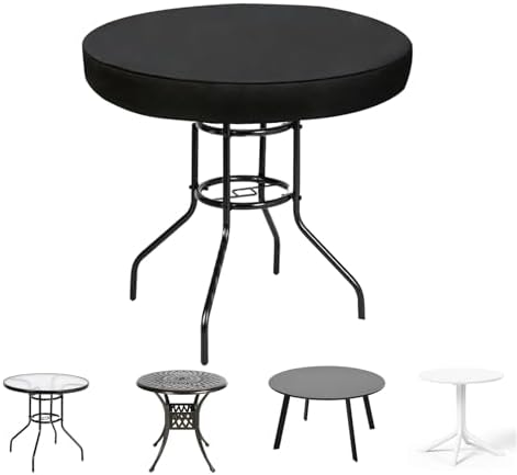 SUNICO Outdoor Table Covers Waterproof Round 32" Dia by Unknown