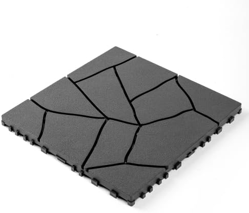 Interlocking Patio Plastic Deck Tiles - Image 3