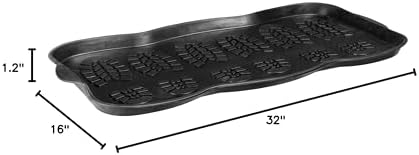 Ottomanson Waterproof Boot Tray Rubber Shoe Mat - Image 2