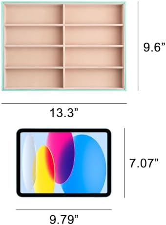 Frebeauty 8-Slot Sunglass Organizer Tray, Sunglass Holder - Image 4