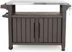 Keter Outdoor Rolling Table Cart by Unknown