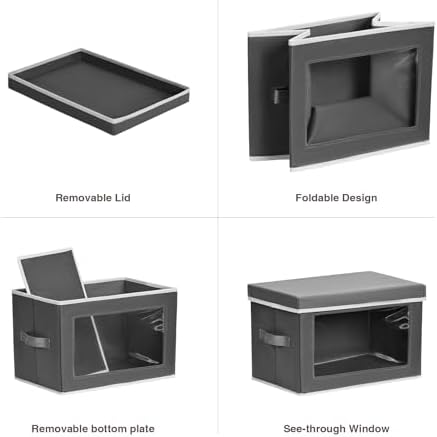 Homsorout Stackable Storage Bins - Image 7