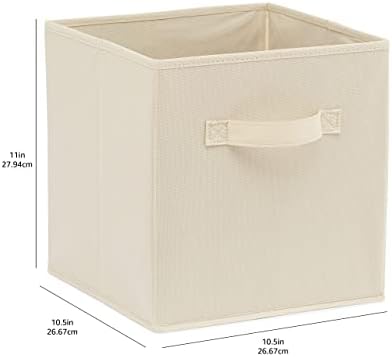 Amazon Basics Collapsible Fabric Storage Cubes Organizer - Image 3