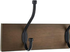 Amazon Basics Rectangular Farmhouse Wall-Mounted Coat Rack - Image 2