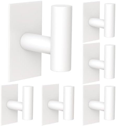 VAEHOLD Wall Towel Hooks, Heavy Duty Sticky Holder Waterproof Towel Hooks by VAEHOLD