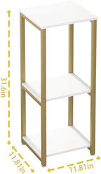 3 Tier Plant Stand Indoor Corner Tall Square Shape Plant Shelf - Image 6